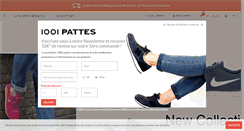 Desktop Screenshot of 1001pattes.be