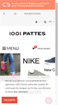 Mobile Screenshot of 1001pattes.be